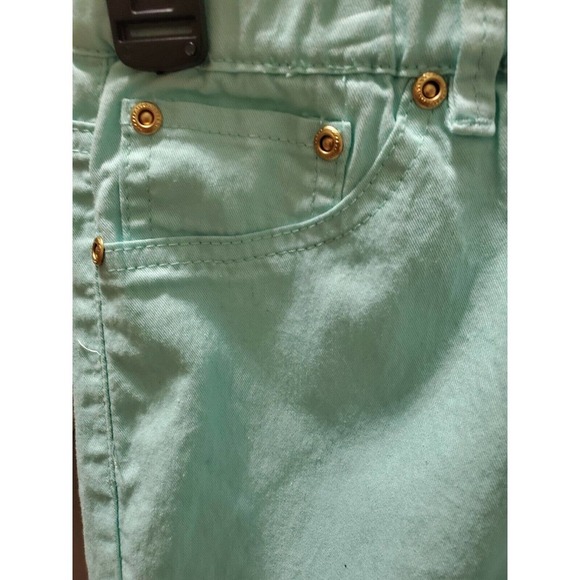 Women's Aqua Cotton & Polyester Mid Rise Pull On Casual Jeggings Pants Large - Picture 4 of 10